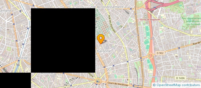localisation de l'entreprise HOLDING CLEMENTINE  PARIS