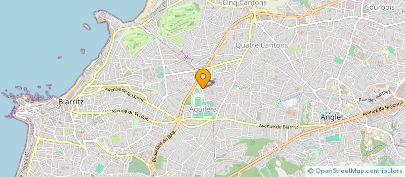 localisation de l'entreprise HOLDING CLERY à BIARRITZ