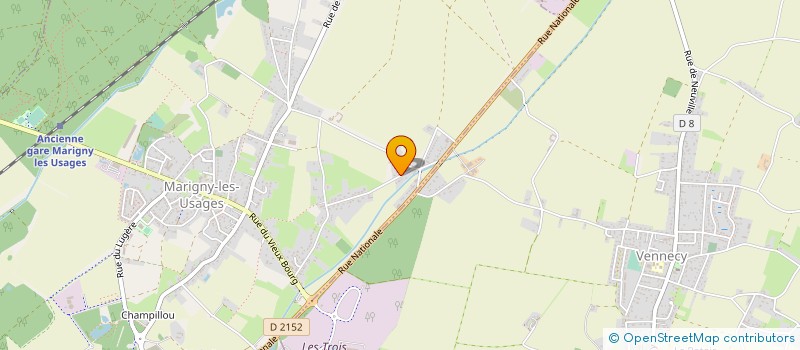 localisation de l'entreprise HOLDING CLEY à MARIGNY-LES-USAGES