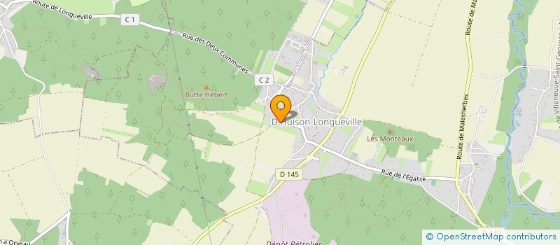 localisation de l'entreprise HOLDING CLN à D'HUISON-LONGUEVILLE