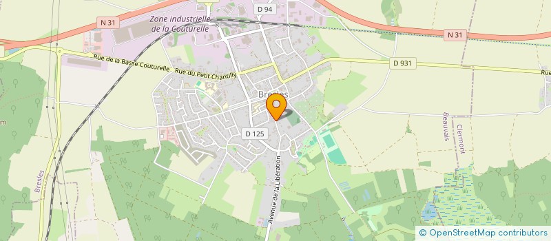 localisation de l'entreprise HOLDING CLOE  BRESLES