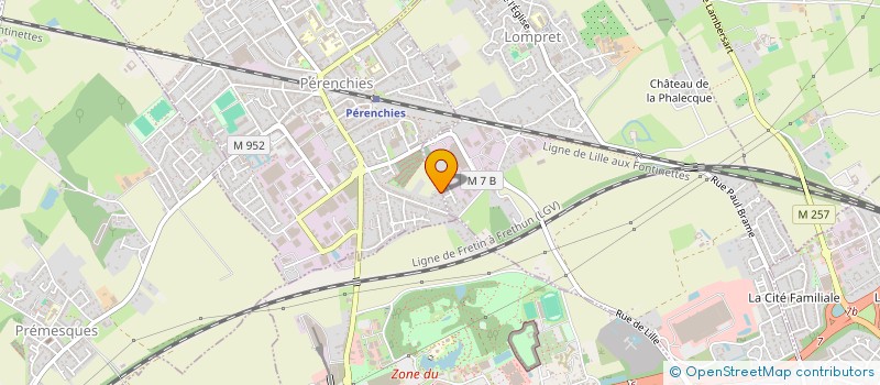 localisation de l'entreprise HOLDING CLOS DES PEINTRES  PERENCHIES