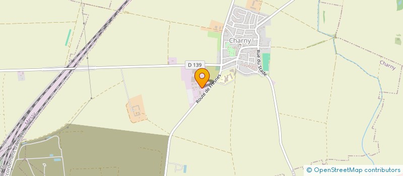 localisation de l'entreprise HOLDING CLOTURES IDF  CHARNY