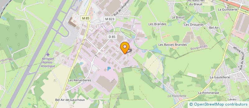 localisation de l'entreprise HOLDING CLOUET à SAINT-AIGNAN-GRANDLIEU