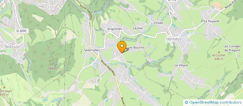 localisation de l'entreprise HOLDING CLTT  BRIE-ET-ANGONNES