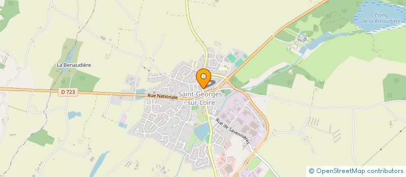 localisation de l'entreprise HOLDING CLX à SAINT-GEORGES-SUR-LOIRE