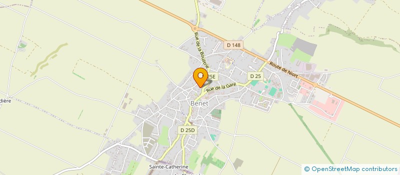 localisation de l'entreprise HOLDING CMPD  BENET