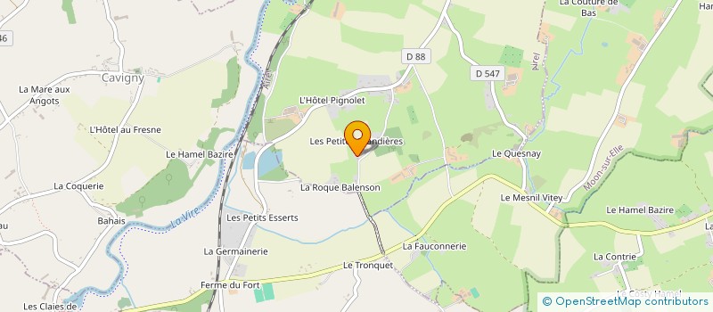 localisation de l'entreprise HOLDING CNL  AIREL