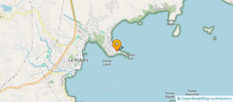 localisation de l'entreprise HOLDING CO&COGROUP à LE ROBERT