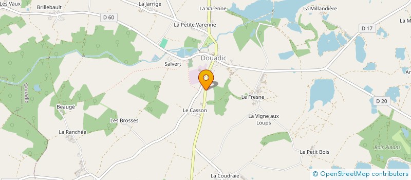 localisation de l'entreprise HOLDING COBER à DOUADIC