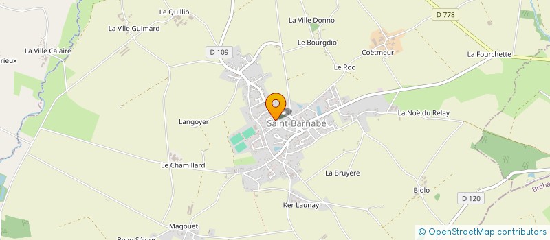 localisation de l'entreprise HOLDING COFAM  SAINT-BARNABE