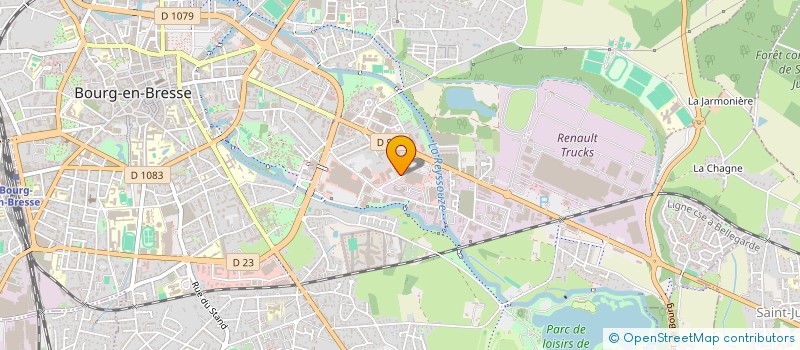 localisation de l'entreprise HOLDING COINCOIN  BOURG-EN-BRESSE