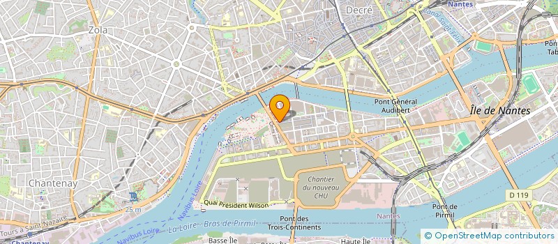 localisation de l'entreprise HOLDING COLBERT PATRIMOINE FINANCE à NANTES
