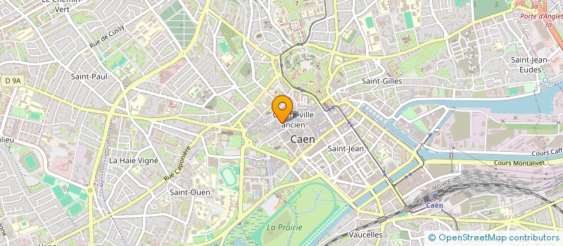 localisation de l'entreprise HOLDING COLIBRI à CAEN
