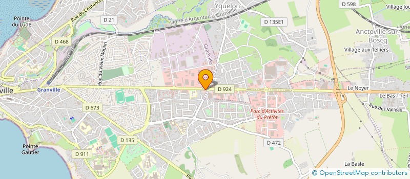 localisation de l'entreprise HOLDING COLLECTIV'INVEST  GRANVILLE