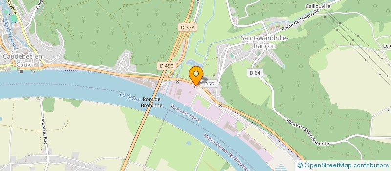 localisation de l'entreprise HOLDING COLLET  RIVES-EN-SEINE