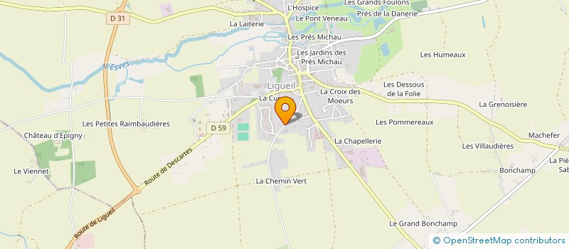 localisation de l'entreprise HOLDING COLLIN  LIGUEIL