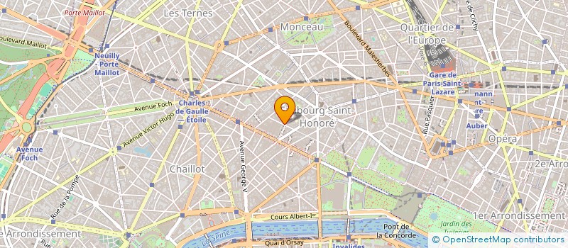 localisation de l'entreprise HOLDING COLOMBUS PATRIMOINE  PARIS