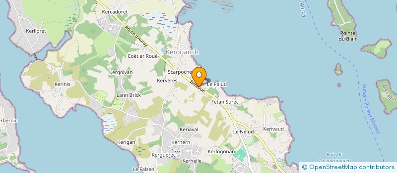 localisation de l'entreprise HOLDING COMPLY SECURE  LOCMARIAQUER