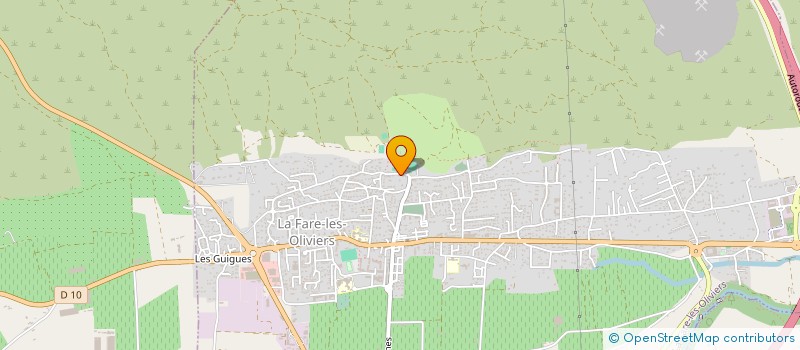 localisation de l'entreprise HOLDING COMPTOIRS FERRARA  LA FARE-LES-OLIVIERS