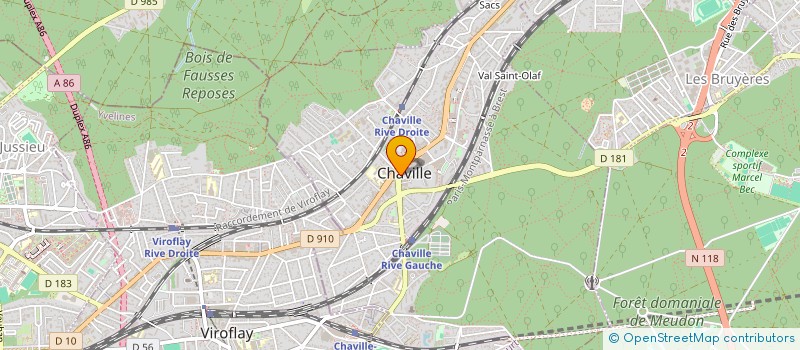 localisation de l'entreprise HOLDING CONSEIL DABBABI à CHAVILLE