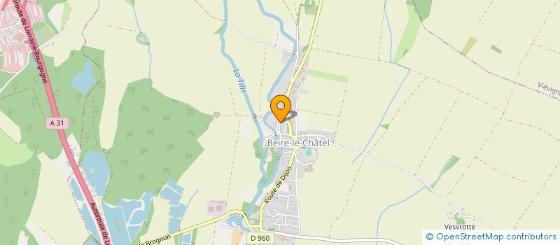 localisation de l'entreprise HOLDING CONTROLE QUALITE PERFORMANCE  BEIRE-LE-CHATEL