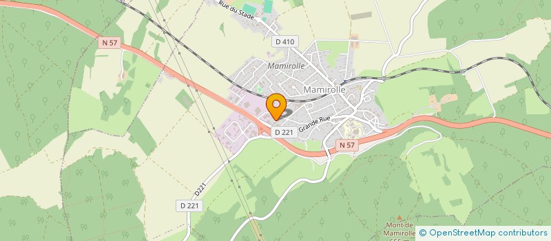 localisation de l'entreprise HOLDING COPPOLA ROMAIN  MAMIROLLE