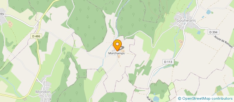 localisation de l'entreprise HOLDING COQUARD  ROUGEMONT