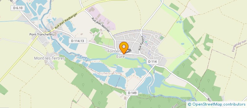 localisation de l'entreprise HOLDING CORNU LELONG à FONTENAY-SUR-EURE