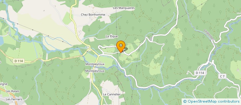 localisation de l'entreprise HOLDING CORREIA GESTORIA  PUY-GUILLAUME