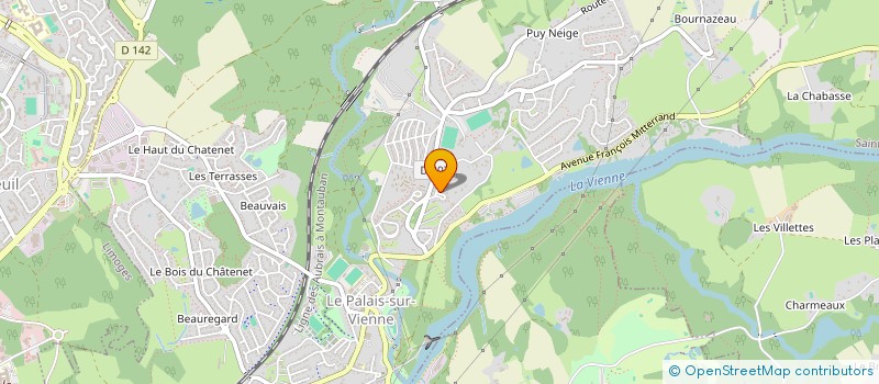 localisation de l'entreprise HOLDING CORSINI à LE PALAIS-SUR-VIENNE