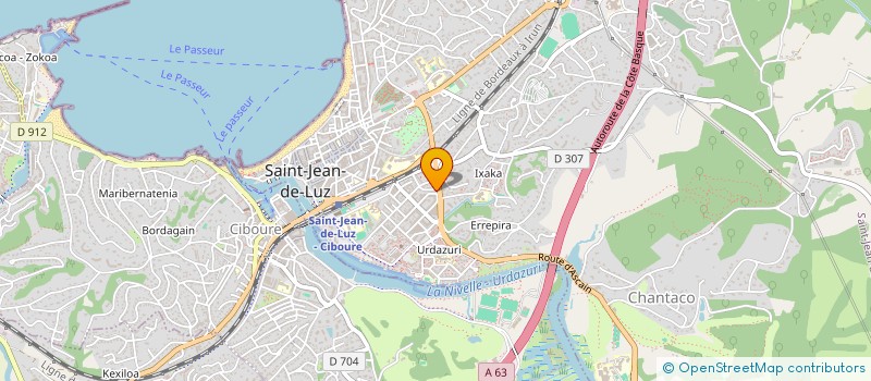 localisation de l'entreprise HOLDING COS à SAINT-JEAN-DE-LUZ
