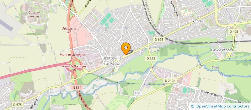localisation de l'entreprise HOLDING COSSERON INVEST à BRETTEVILLE-SUR-ODON