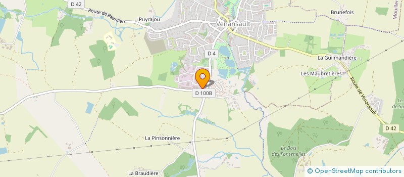 localisation de l'entreprise HOLDING COTILLON  VENANSAULT