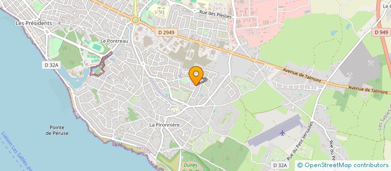 localisation de l'entreprise HOLDING COUE à LES SABLES D'OLONNE