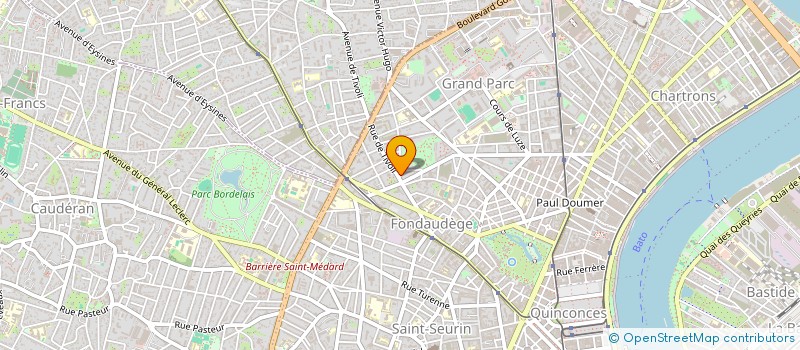 localisation de l'entreprise HOLDING COULON  BORDEAUX