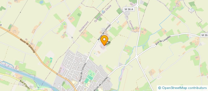 localisation de l'entreprise HOLDING COUSIN SE à QUESNOY-SUR-DEULE