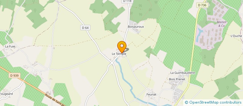 localisation de l'entreprise HOLDING COUSTILLAC  ROUILLAC