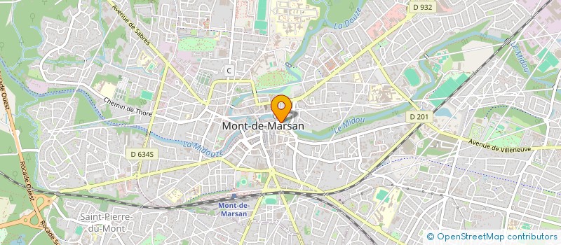 localisation de l'entreprise HOLDING COUSTURIAN  SAINT-AVIT