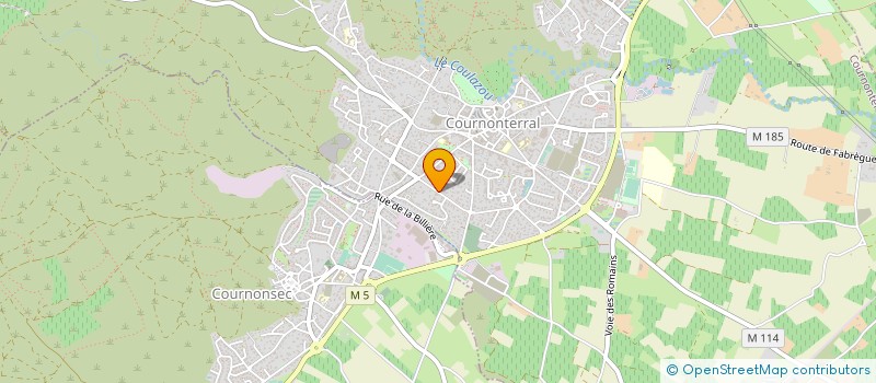 localisation de l'entreprise HOLDING CPLUS CIE. à COURNONTERRAL