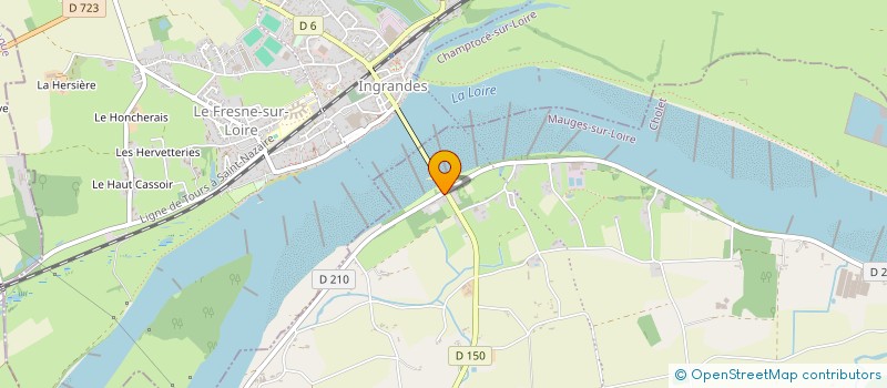 localisation de l'entreprise HOLDING CPVA à MAUGES-SUR-LOIRE