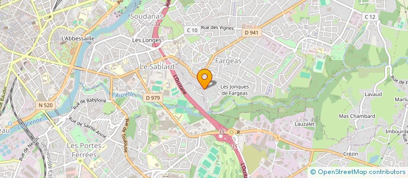 localisation de l'entreprise HOLDING CQ à PANAZOL