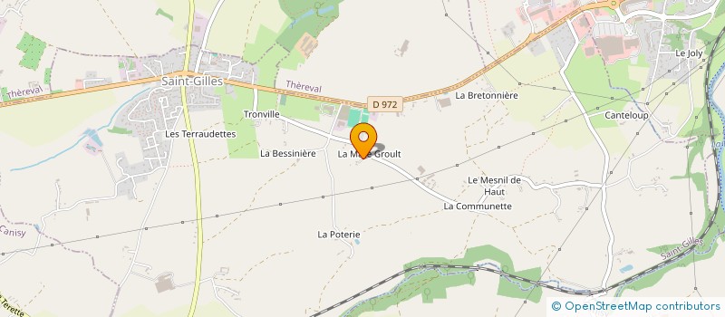 localisation de l'entreprise HOLDING CQHV  SAINT-GILLES