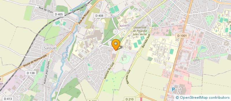 localisation de l'entreprise HOLDING CR à SALOUEL