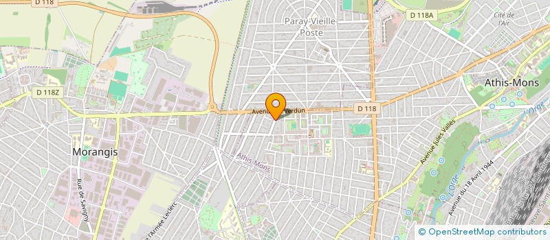 localisation de l'entreprise HOLDING CREPASSO  ATHIS-MONS