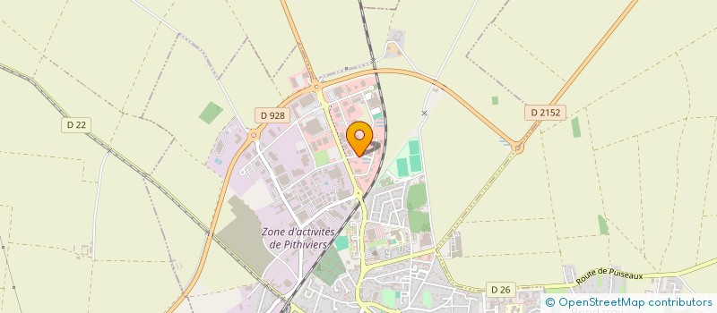 localisation de l'entreprise HOLDING CS à PITHIVIERS
