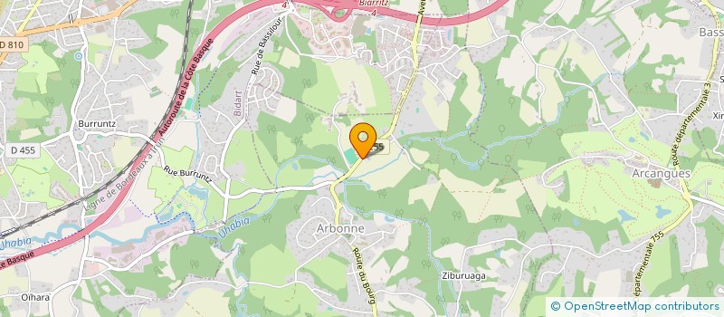 localisation de l'entreprise HOLDING CSPY'EH à ARBONNE