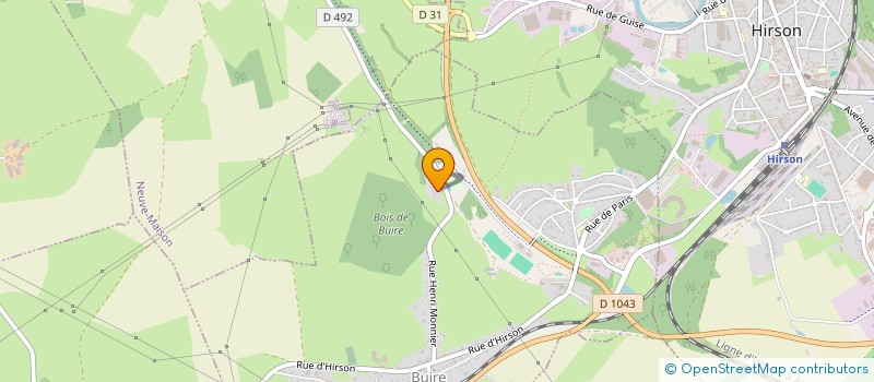 localisation de l'entreprise HOLDING CVP  BUIRE