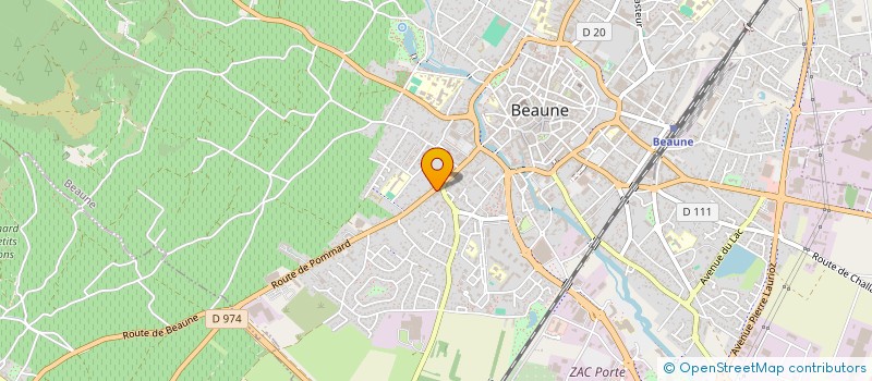 localisation de l'entreprise HOLDING CYRILLE GUITON  BLIGNY-LES-BEAUNE