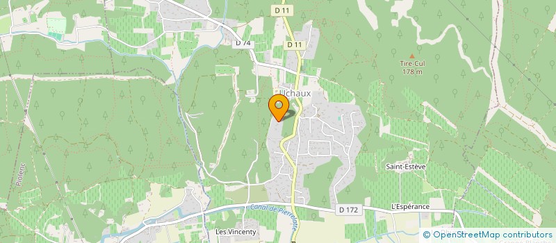 localisation de l'entreprise HOLDING CYRILLE ONFROY  MORIERES-LES-AVIGNON